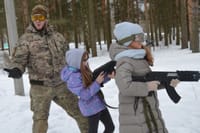 На занятиях  «Добровольца» и Северо-cлавянской общины