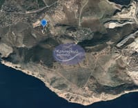 Спутниковый снимок военной части рядом с селом Флотское в Балаклаве