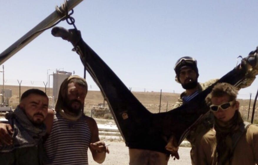 Центр «Досье» выяснил имена палачей ЧВК Вагнера, забивших кувалдой сирийца в 2017 году