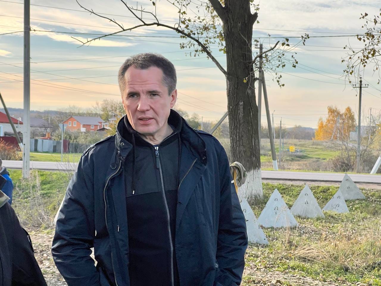 В приграничной Белгородской области устанавливают «защитные сооружения»