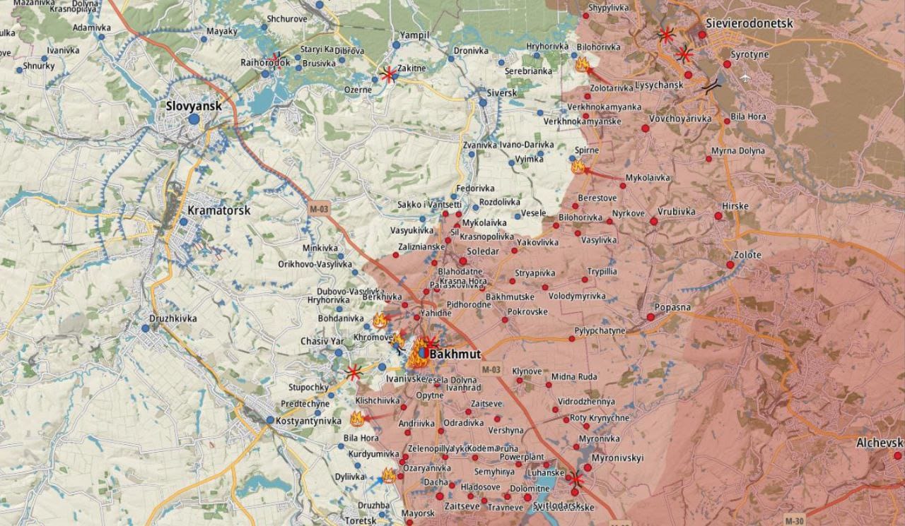 Бои за Марьинку и Бахмут, обстрел Славянска, американская разведка о потерях спецназа ВС РФ. Что происходит на фронте
