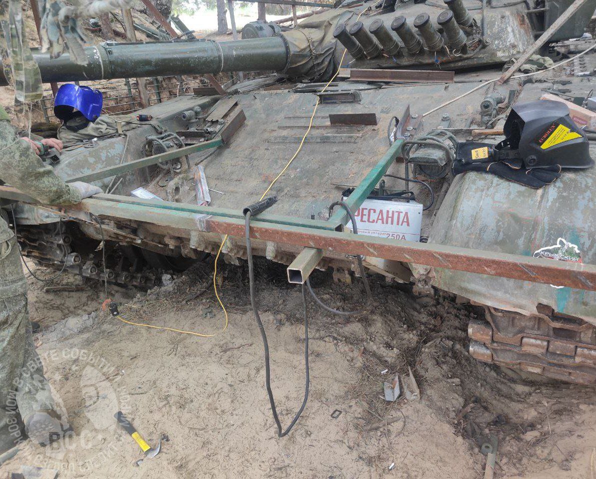 Танки без динамической защиты в ВС РФ