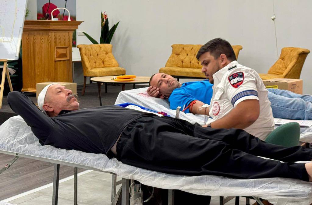 Пункт сбора крови в Исфии