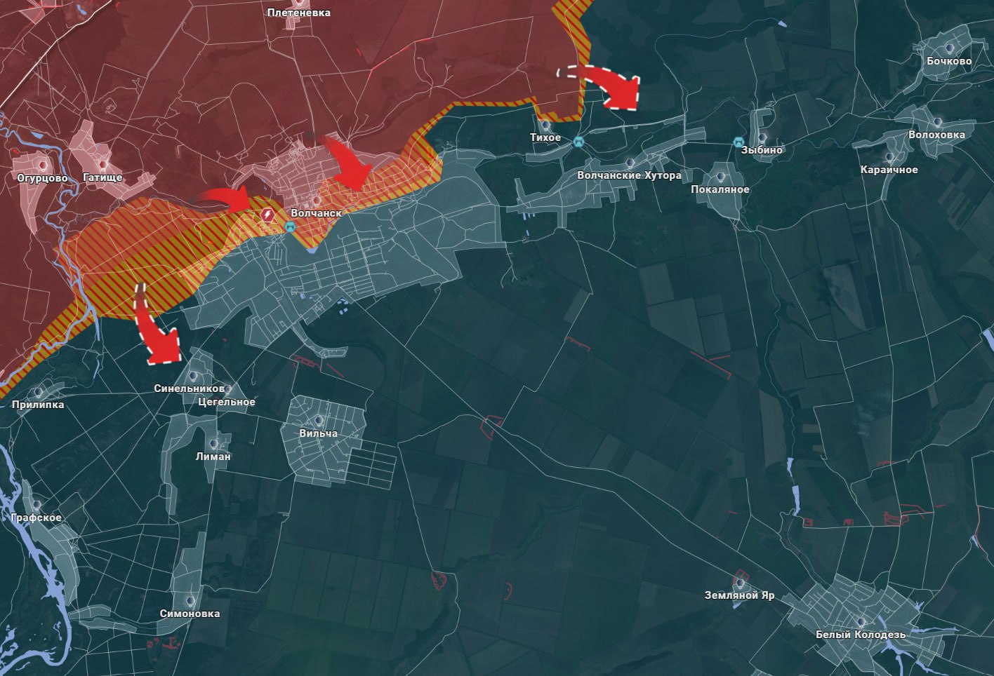 Ситуация в Волчанске по версии «Рыбаря»