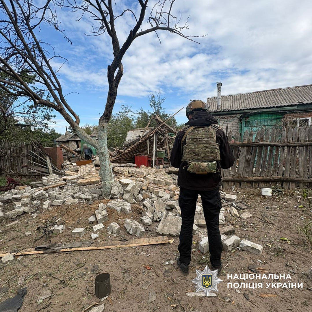 Последствия российских обстрелов в Донецкой области