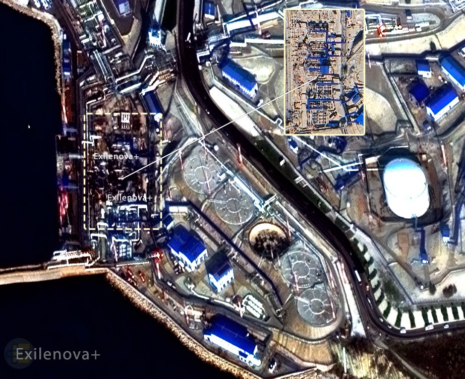 Последствия налета на нефтяной терминал «Шесхарис» в Новороссийске