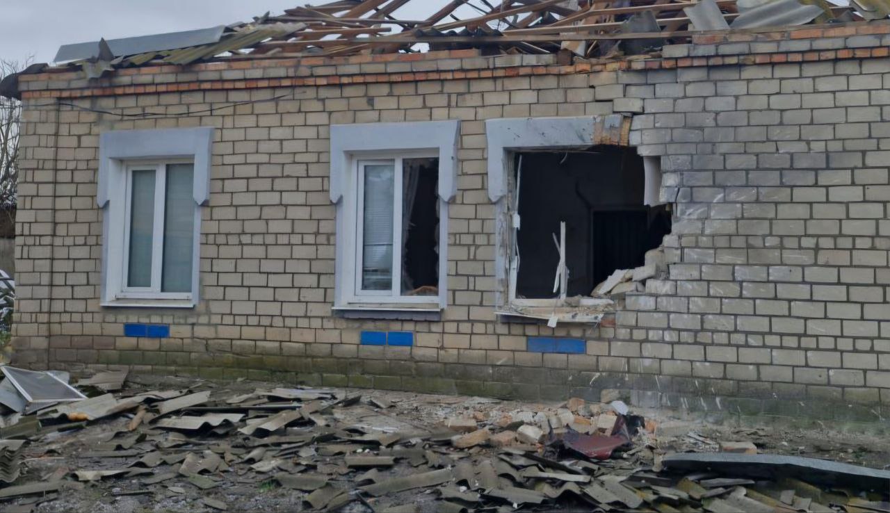 Последствия российских обстрелов в Никопольском районе Днепропетровской области