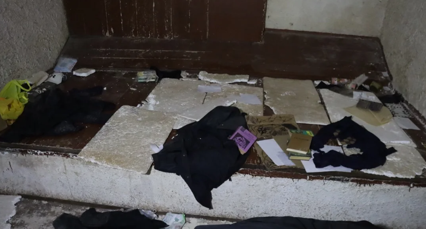 Камера в подвале на Лютеранской, 4