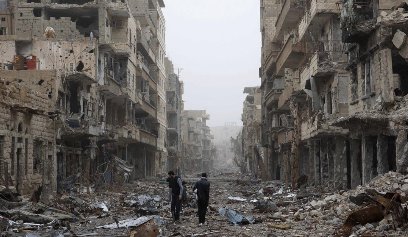 Так выглядел Алеппо после бомбардировки войсками Асада и Путина